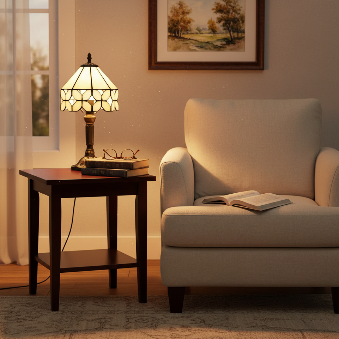 Luminaire LED style baroque classique