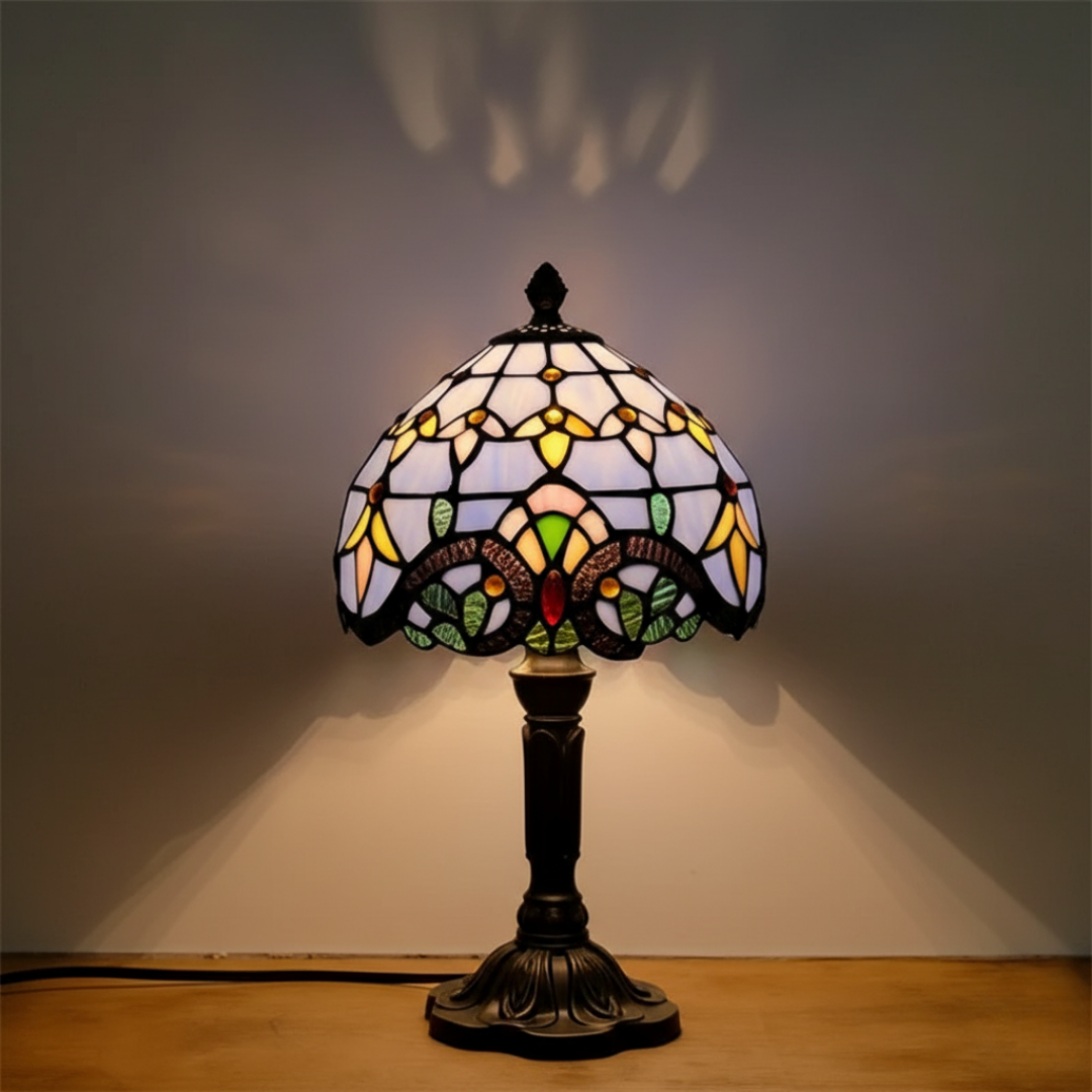 Retro-Tiffany-Tischlampe