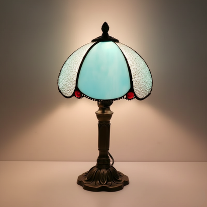 Luminária de Mesa LED Barroca Luxuosa