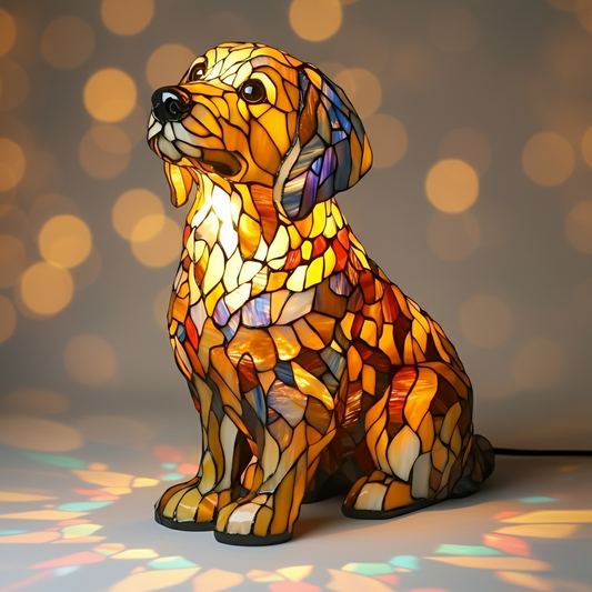 Lily, una scultura spirituale di Golden Retriever