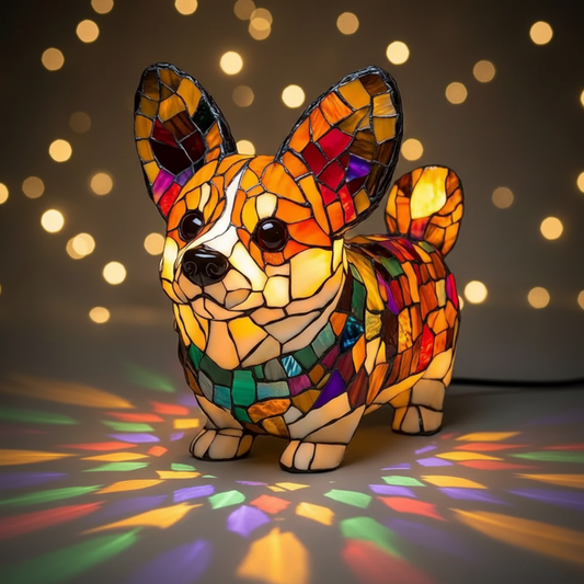 O Gentile Corgi del Bagliore Eterno e del Calore Domestico