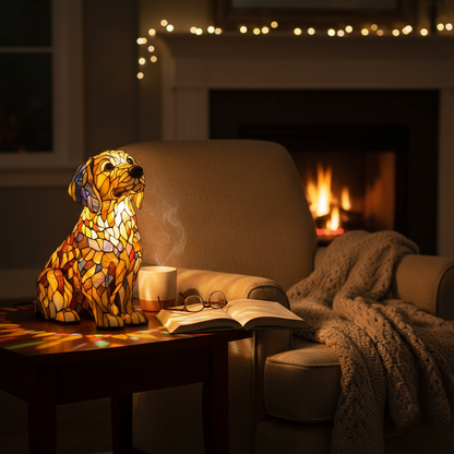 Buddy – Lampada Golden Retriever Radiante