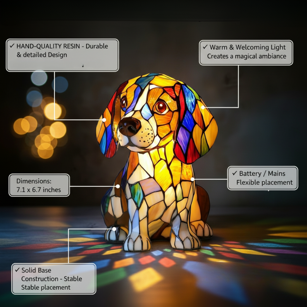 Essenza Beagle – Lampada Artistica