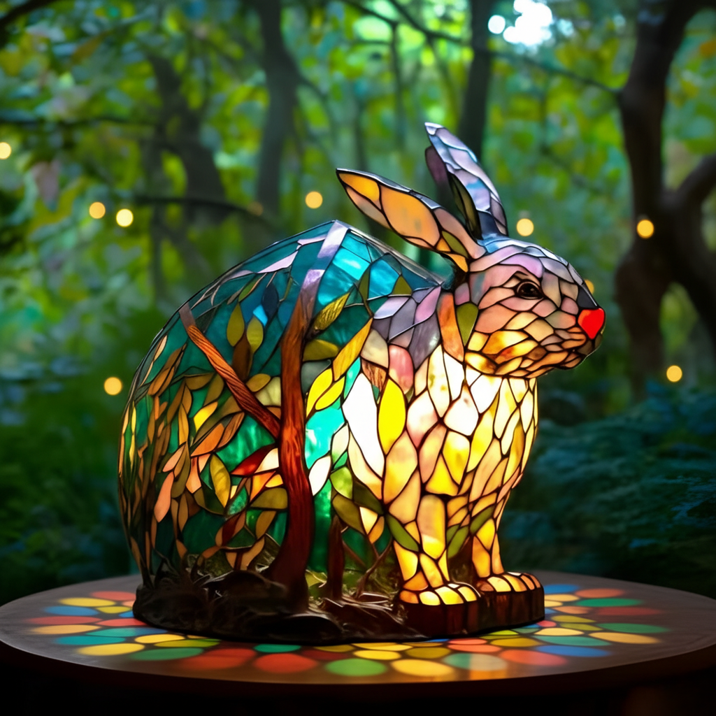 Jackie – Verzauberte Waschbär-Leuchte