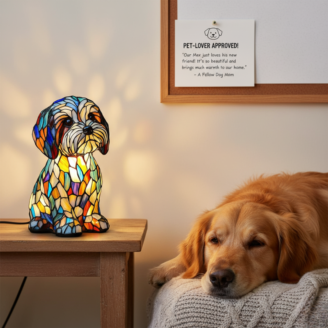 Compagni Canini Luminosi in Luce di Vetrata